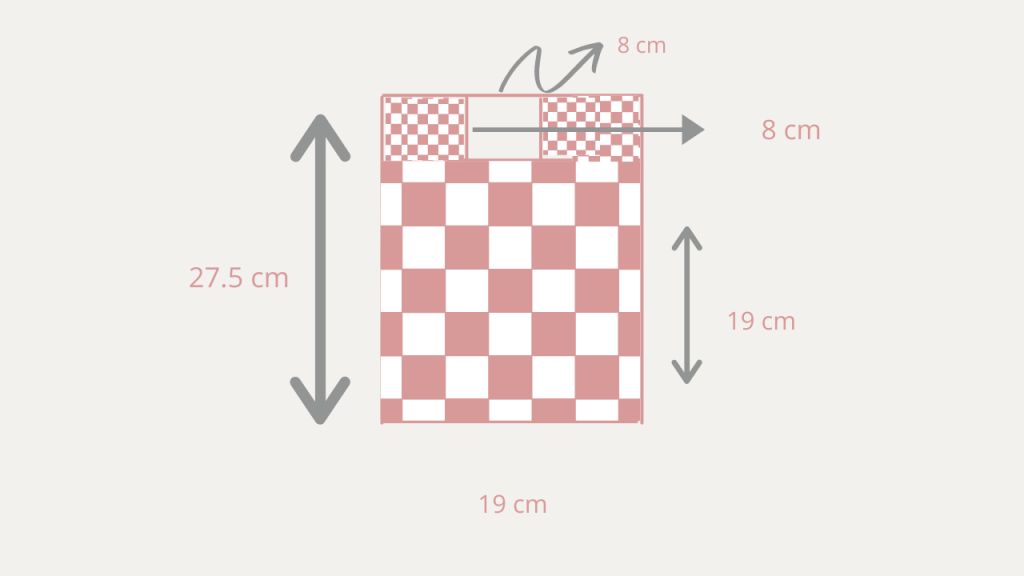 Crochet Checkered Bag Tutorial| Measurements